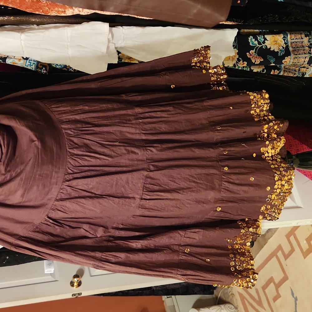 sequence midi skirt